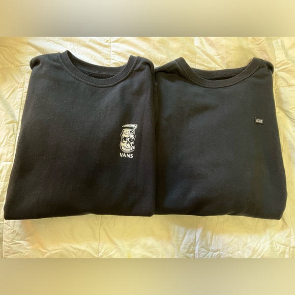 Vans Men’s Crewneck Pullover Sweatshirts Size Large - Picture 2 of 3
